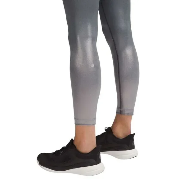 Lululemon Wunder Train High-Rise Tight 25" *Foil Gradient Foil Engineer Grey - Picture 6 of 11